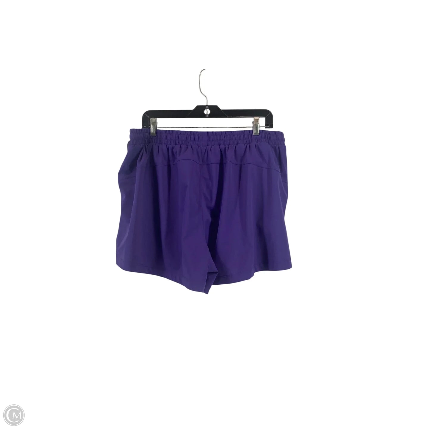Athletic Shorts By Fabletics In Purple, Size: Xxl