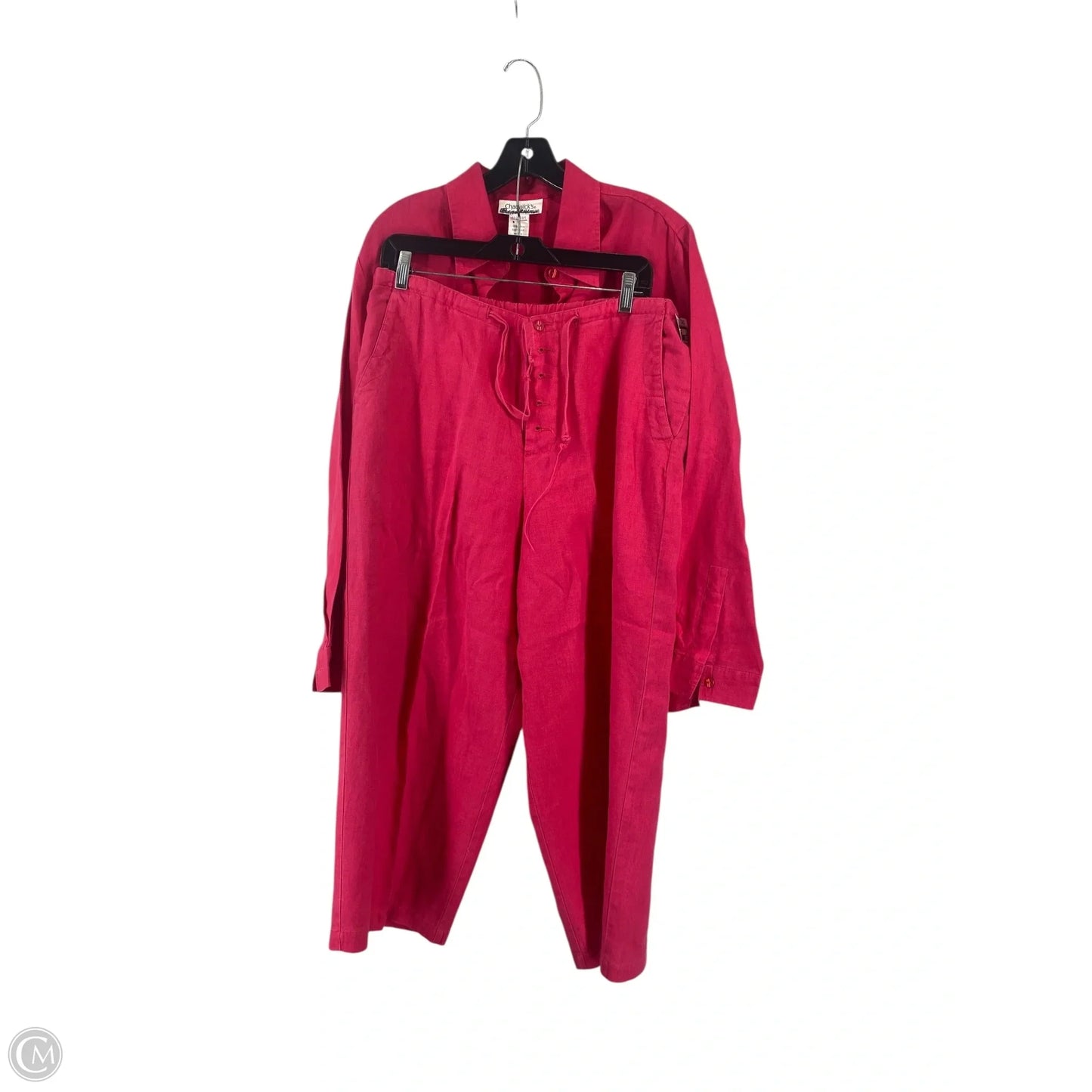 Pants Set 2pc By Chadwicks In Pink, Size: 12