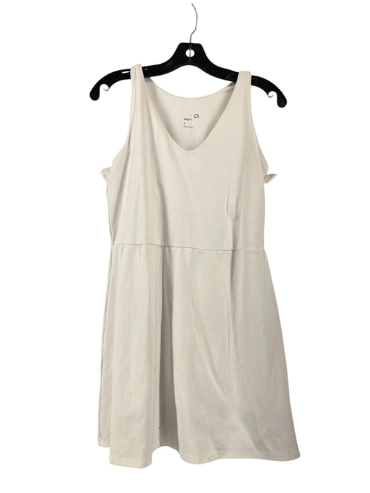 Athletic Dress By Gapfit In White, Size: L