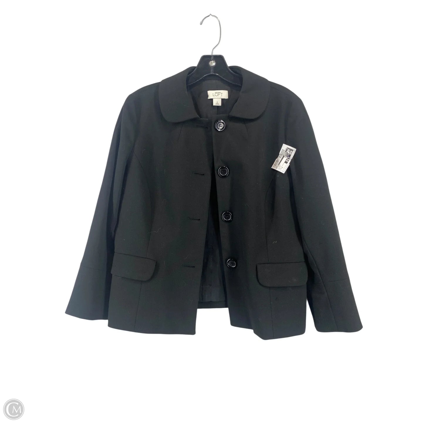 Blazer By Loft In Black, Size: 8