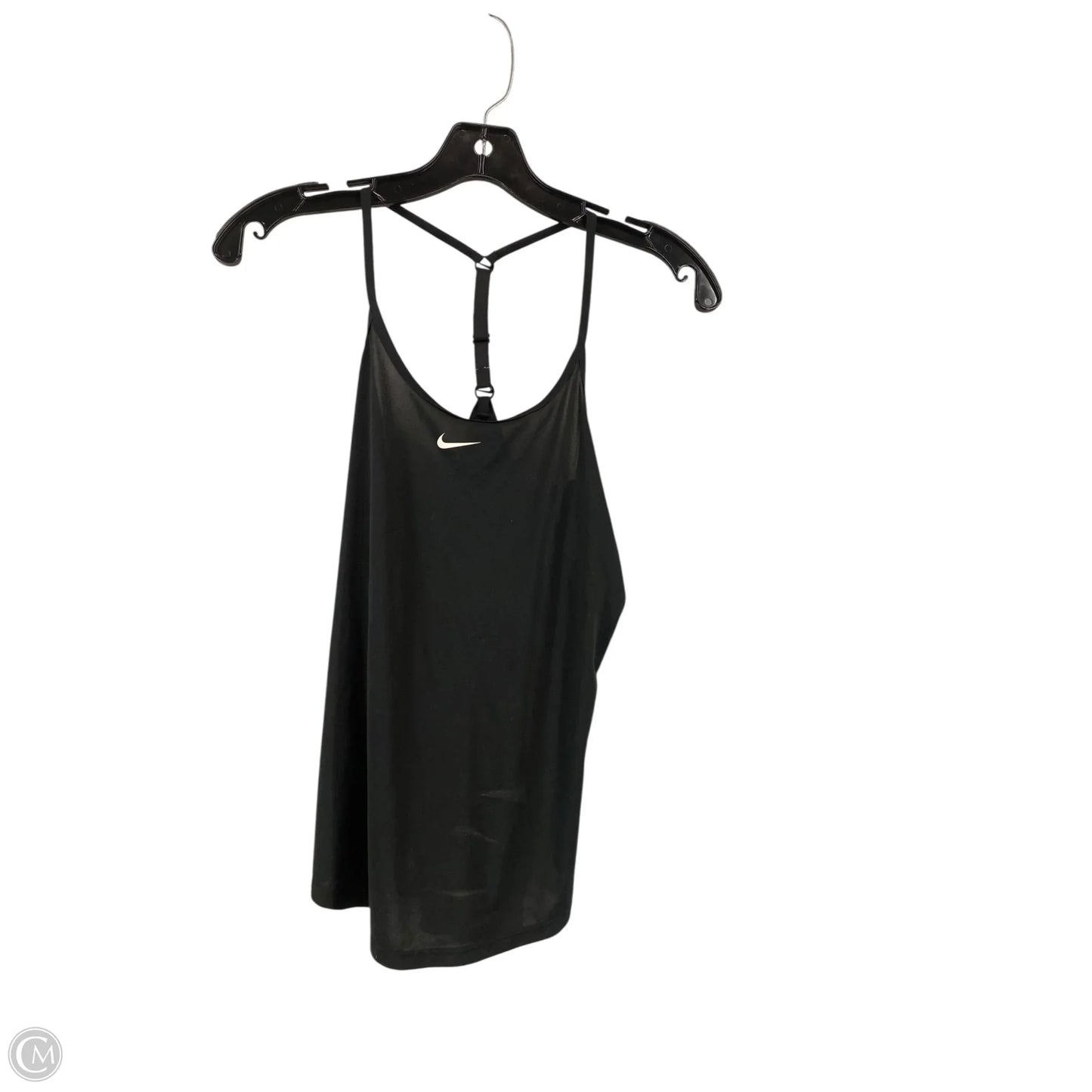 Athletic Tank Top By Nike In Black, Size: S