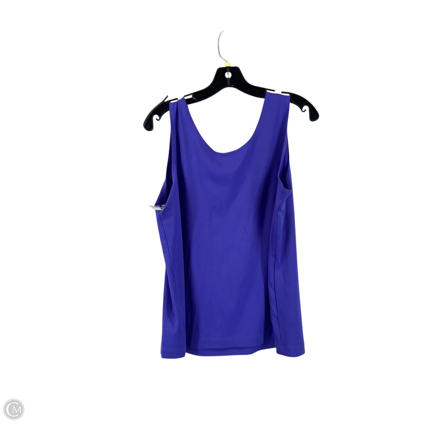 Top Sleeveless By Chicos In Purple, Size: L