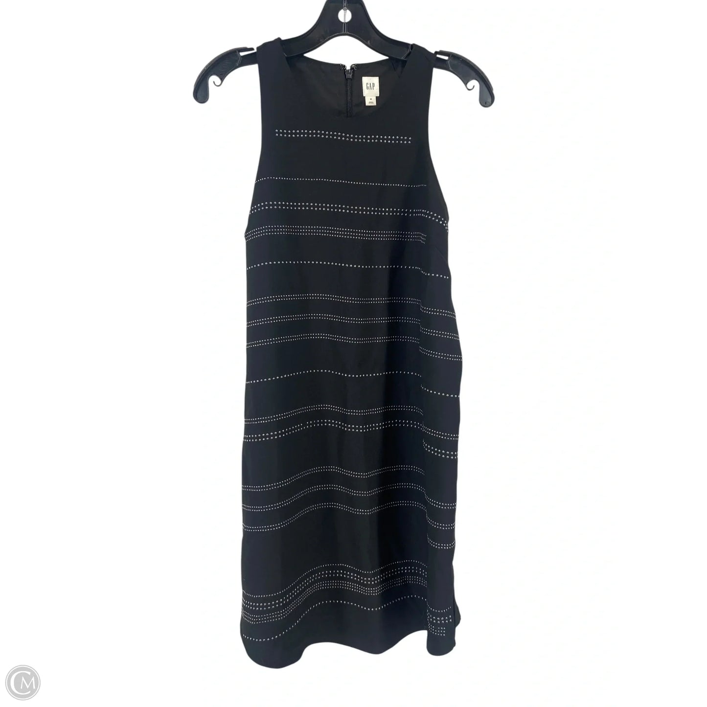 Dress Casual Midi By Gap In Black, Size: M