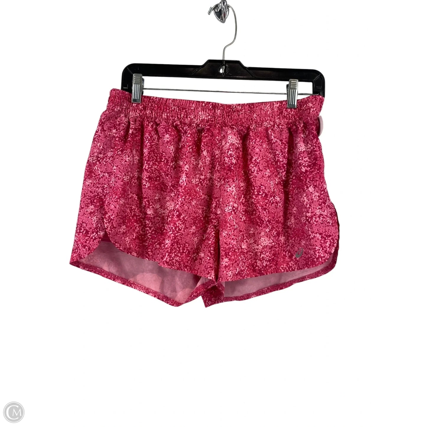 Athletic Shorts By Asics In Pink, Size: M
