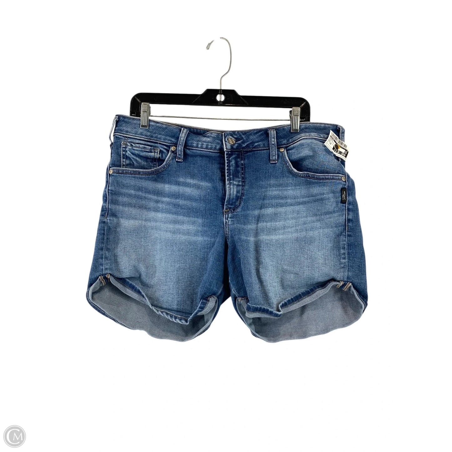 Shorts By Silver In Blue Denim, Size: 20