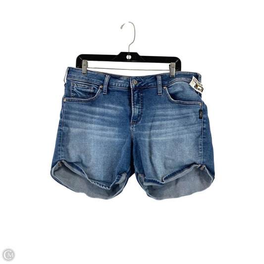 Shorts By Silver In Blue Denim, Size: 20