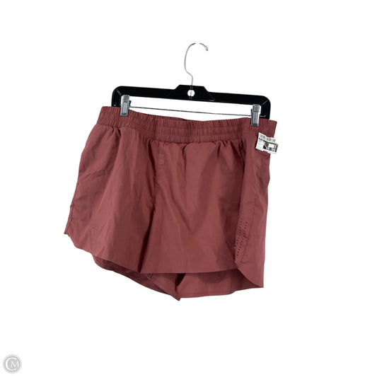 Athletic Shorts By Joy Lab In Maroon, Size: L