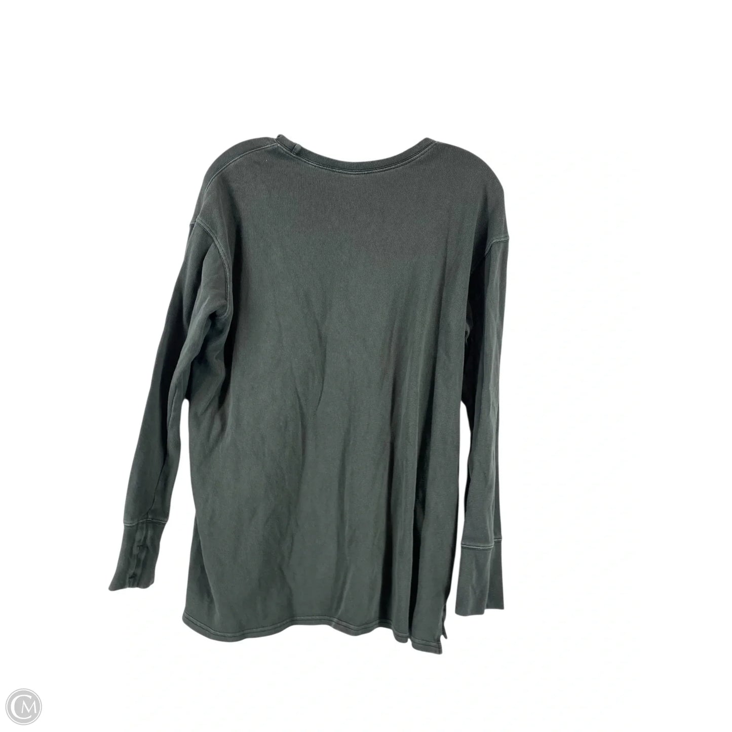 Top Long Sleeve By Aerie In Grey, Size: S