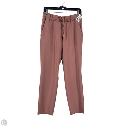 Athletic Pants By Lululemon In Mauve, Size: 6