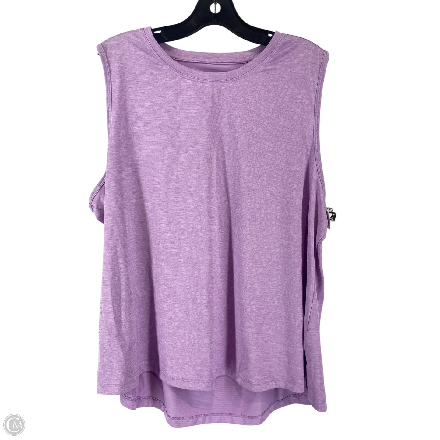 Athletic Tank Top By Avia In Purple, Size: Xxl