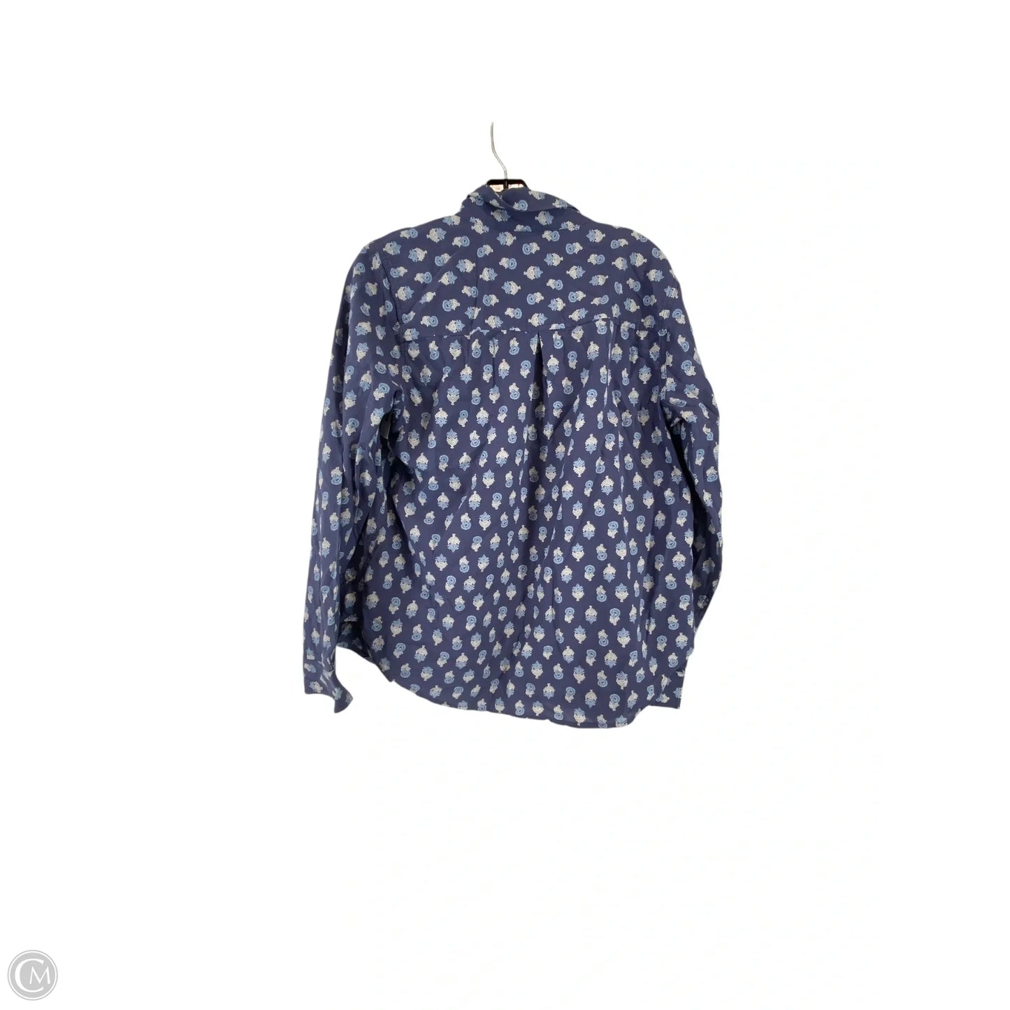 Top Long Sleeve By Lucky Brand In Blue, Size: M