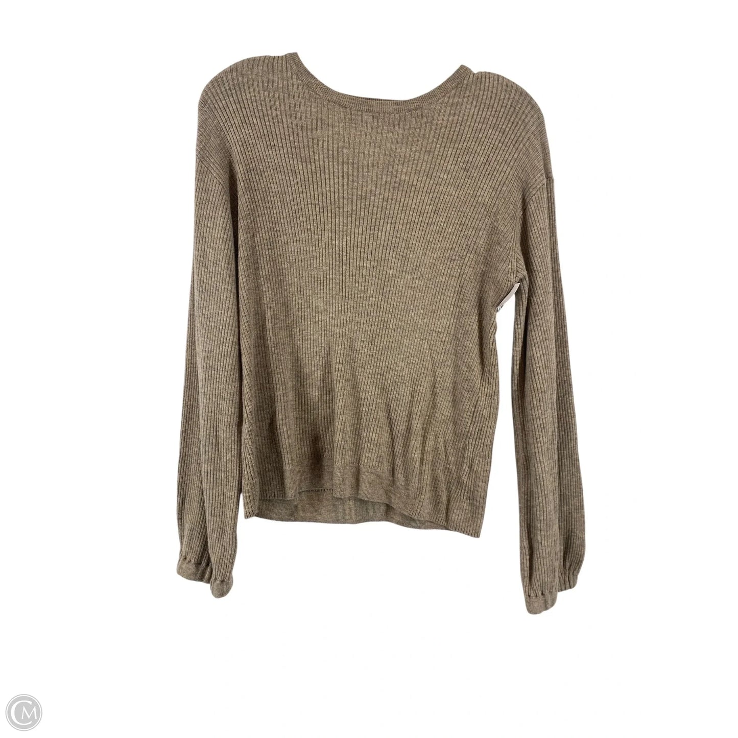 Top Long Sleeve By Splendid In Brown, Size: M