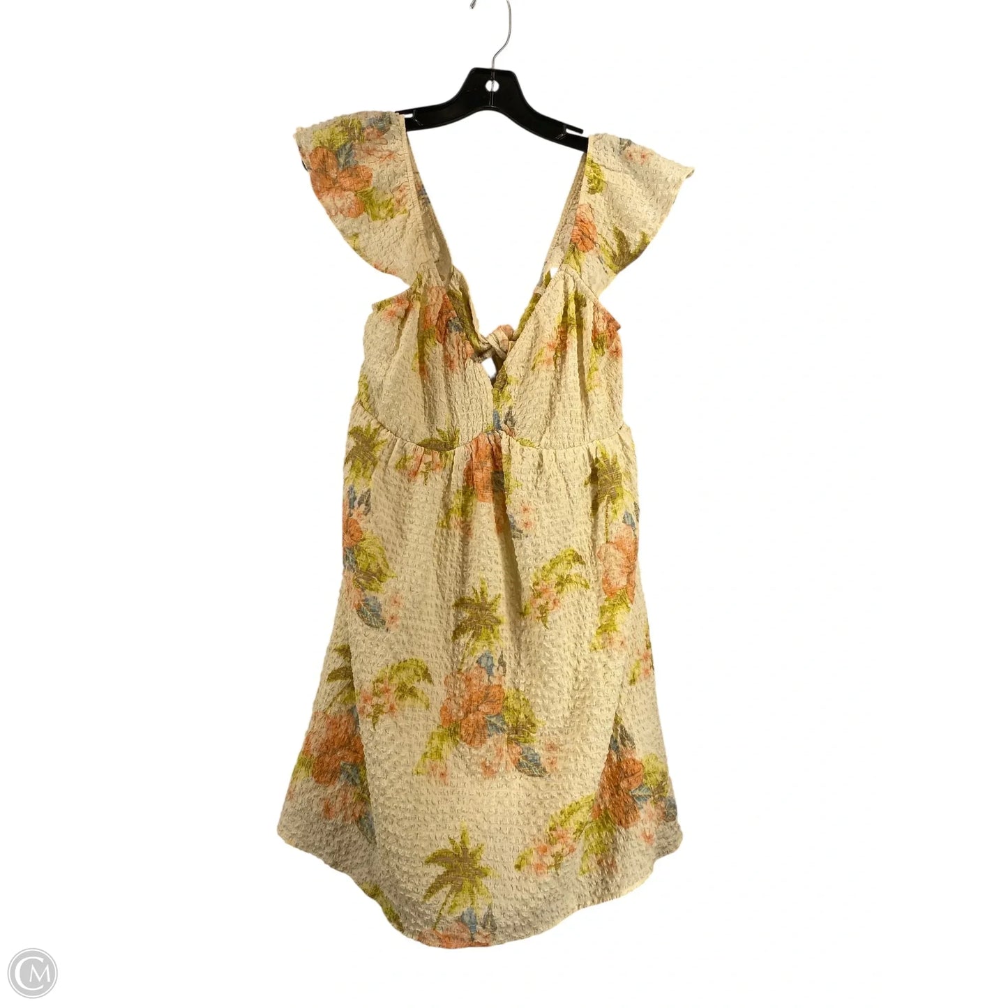 Dress Casual Short By American Eagle In Floral Print, Size: L