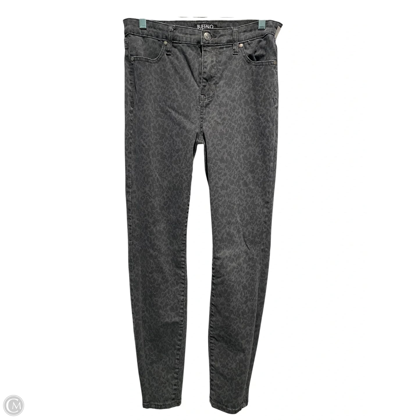 Jeans Skinny By Buffalo David Bitton In Animal Print, Size: 4