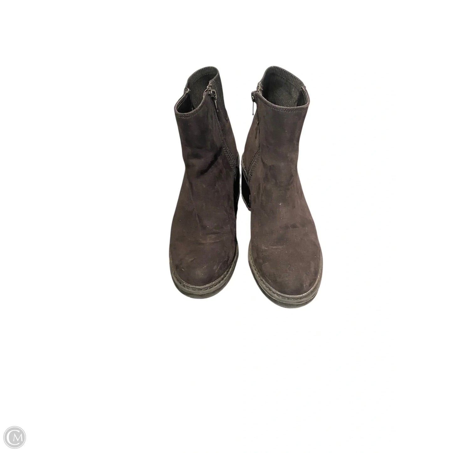 Boots Ankle Heels By A New Day In Black, Size: 8