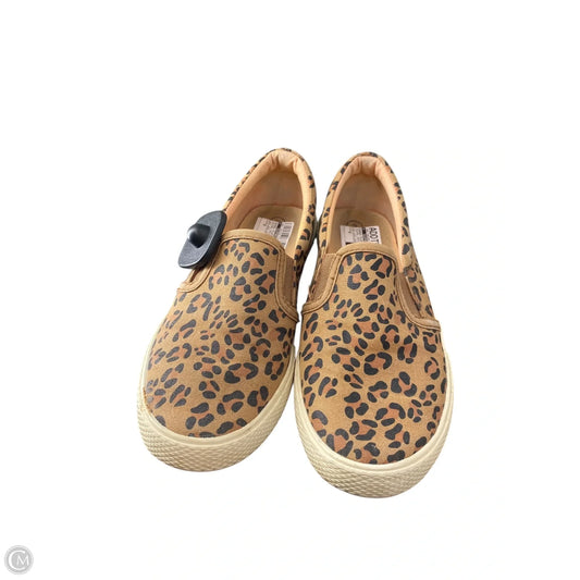 Shoes Flats By Clothes Mentor In Animal Print, Size: 6