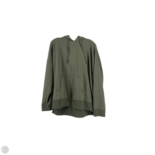 Athletic Sweatshirt Hoodie By Athletic Works In Green, Size: Xxl