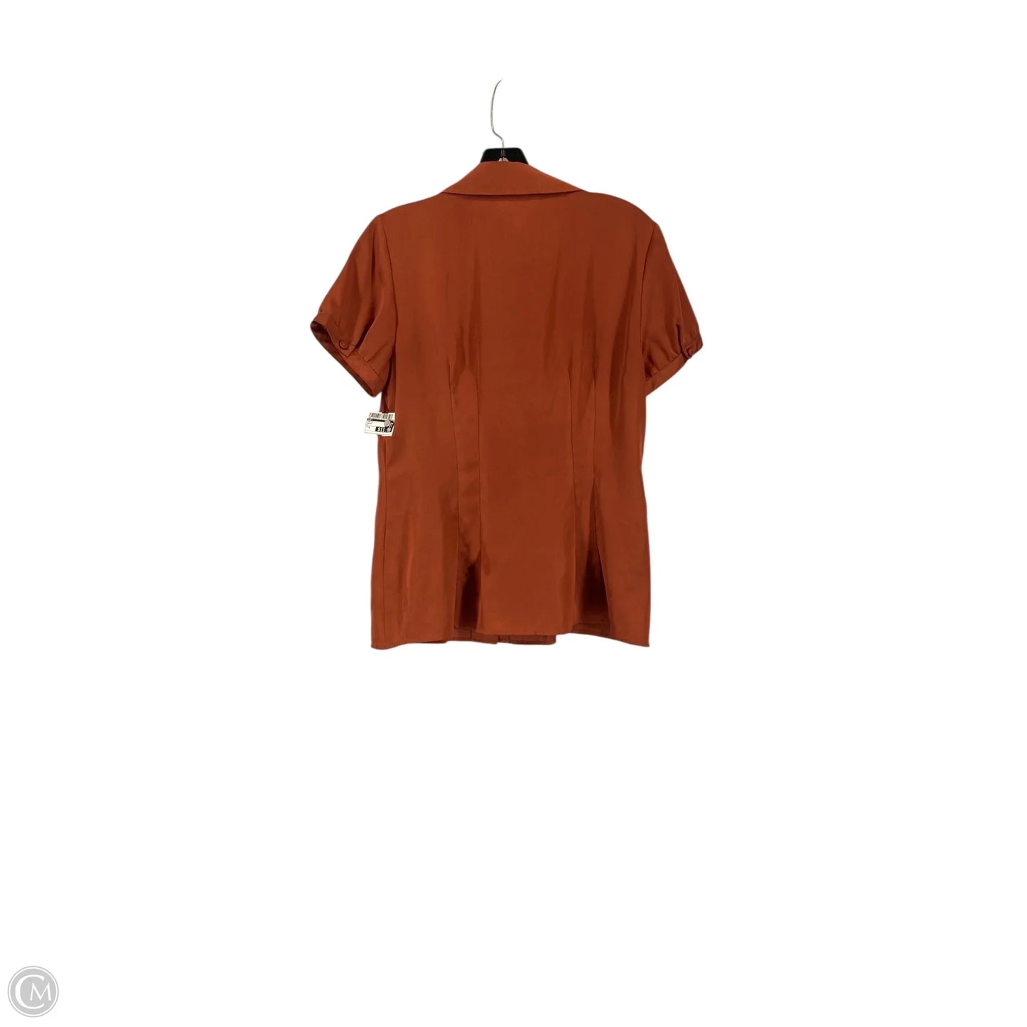Top Short Sleeve By Loft In Orange, Size: 6
