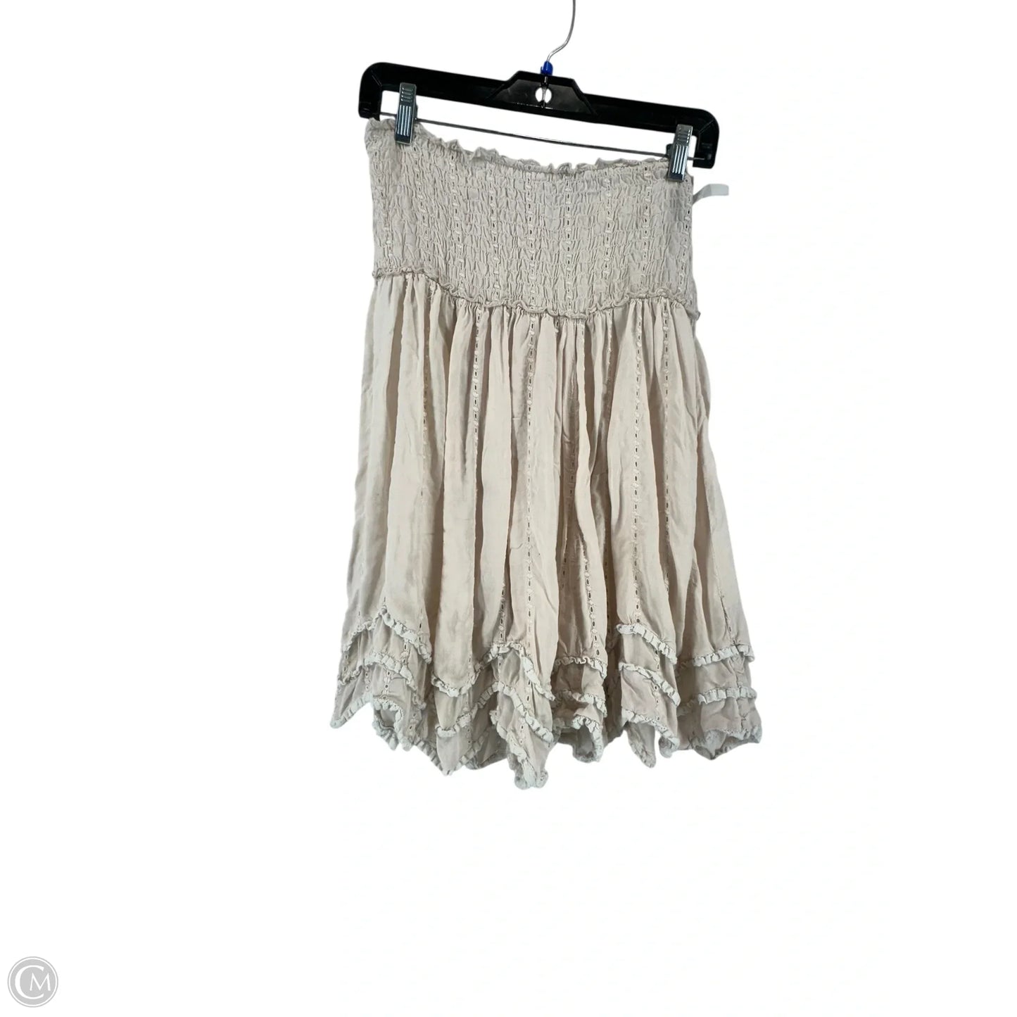 Top Sleeveless By Free People In Cream, Size: M