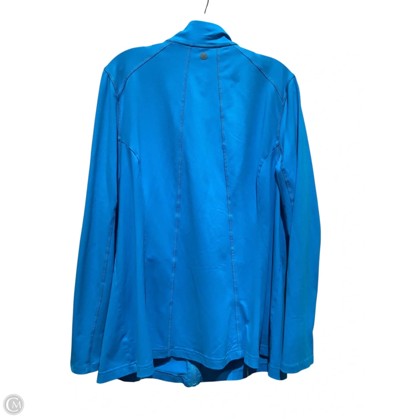 Athletic Jacket By Livi Active In Blue, Size: 18
