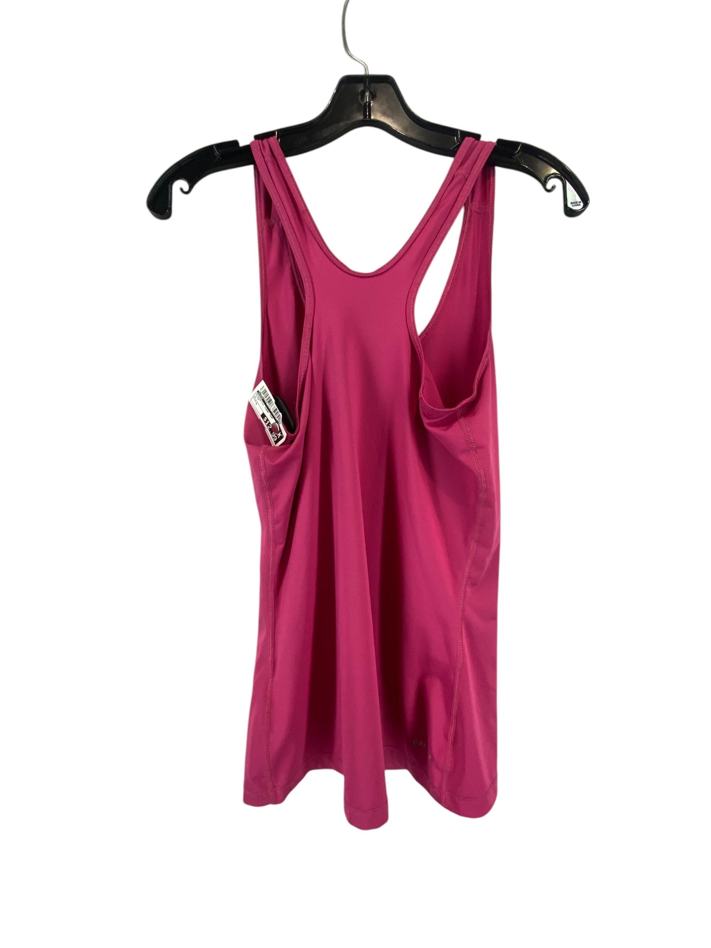 Athletic Tank Top By Nike In Pink, Size: S