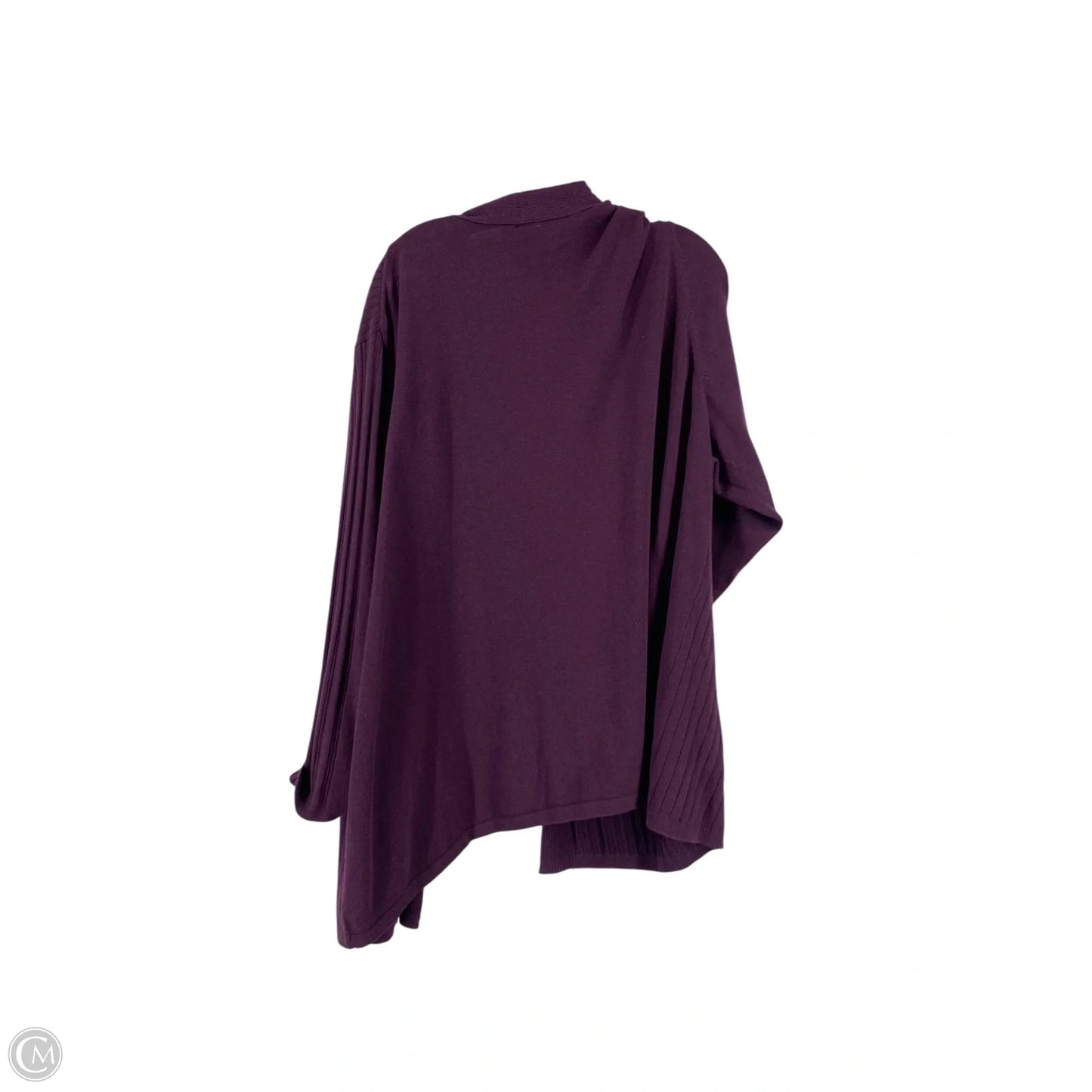 Cardigan By Catherines In Purple, Size: 3x