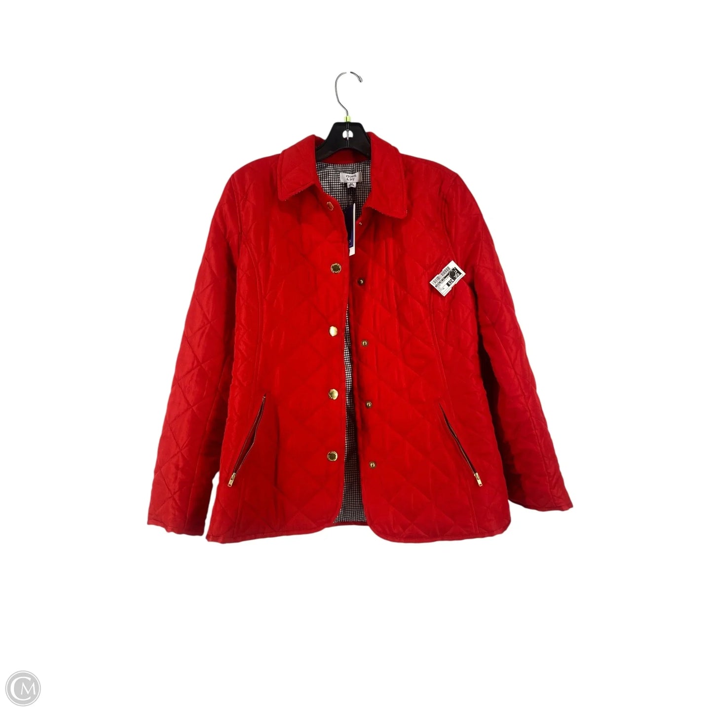 Jacket Puffer & Quilted By Crown And Ivy In Red, Size: Xs