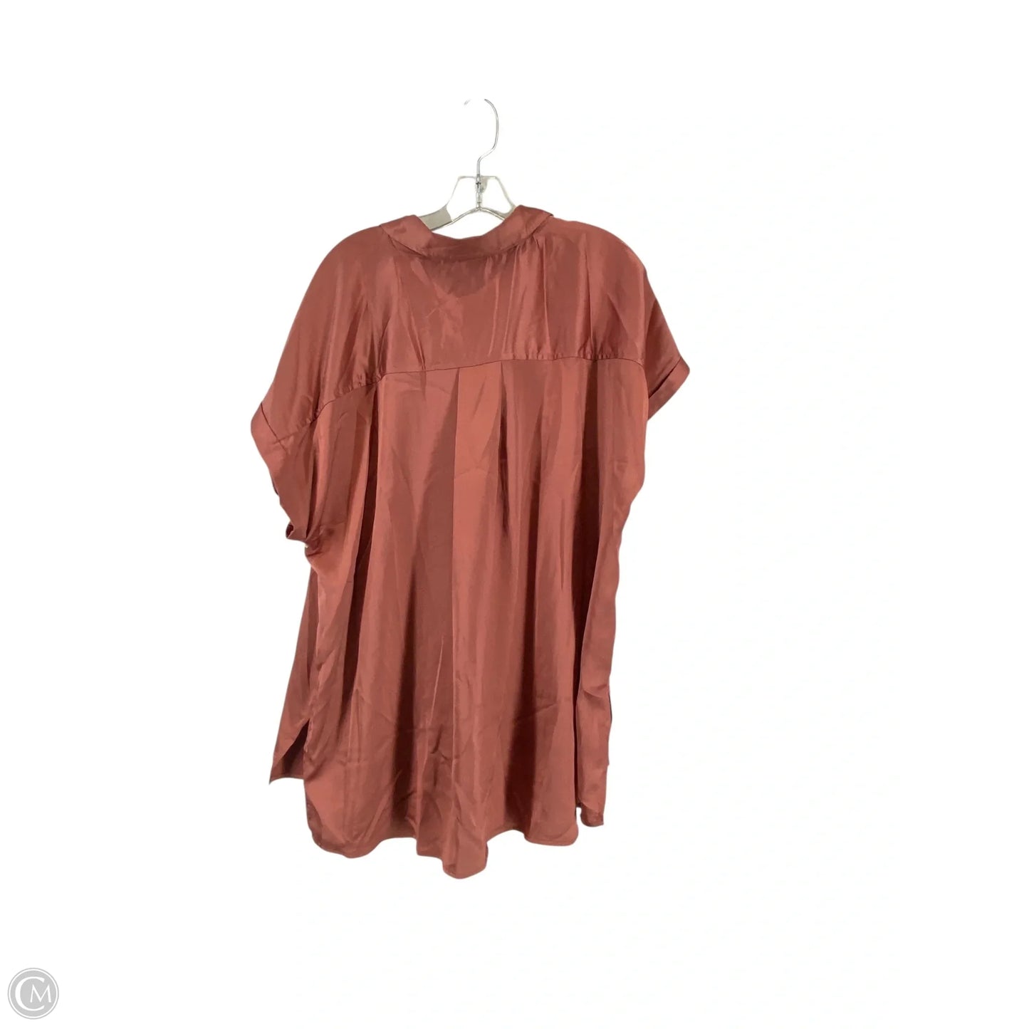 Top Short Sleeve By Entro In Maroon, Size: Xl