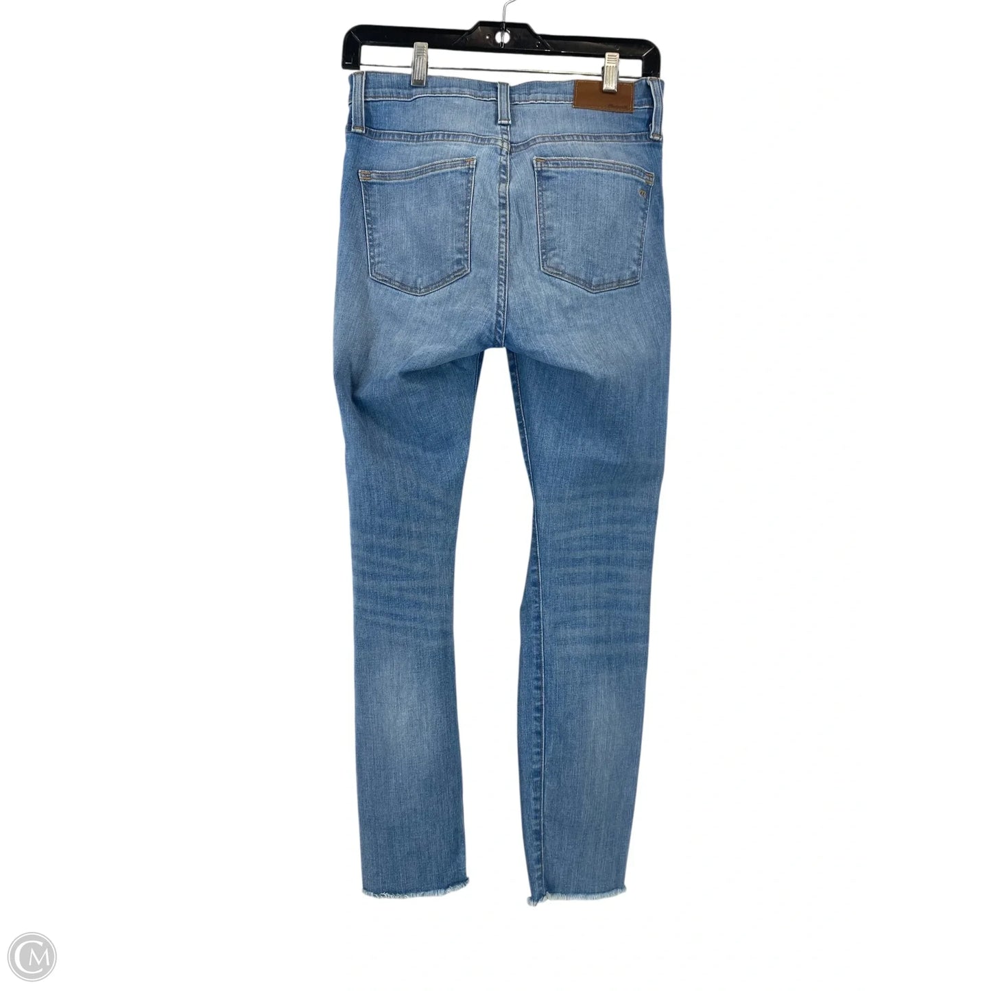 Jeans Skinny By Madewell In Blue Denim, Size: 0