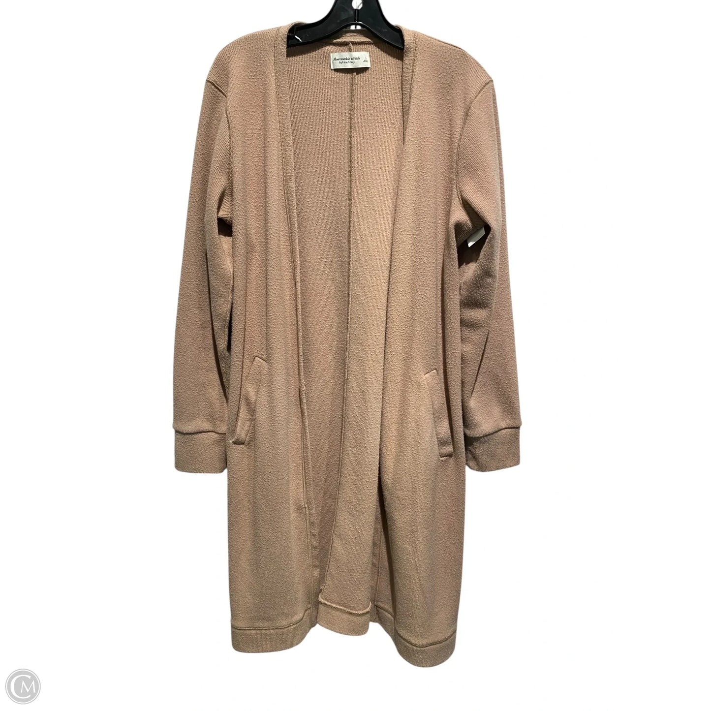 Cardigan By Abercrombie And Fitch In Brown, Size: L