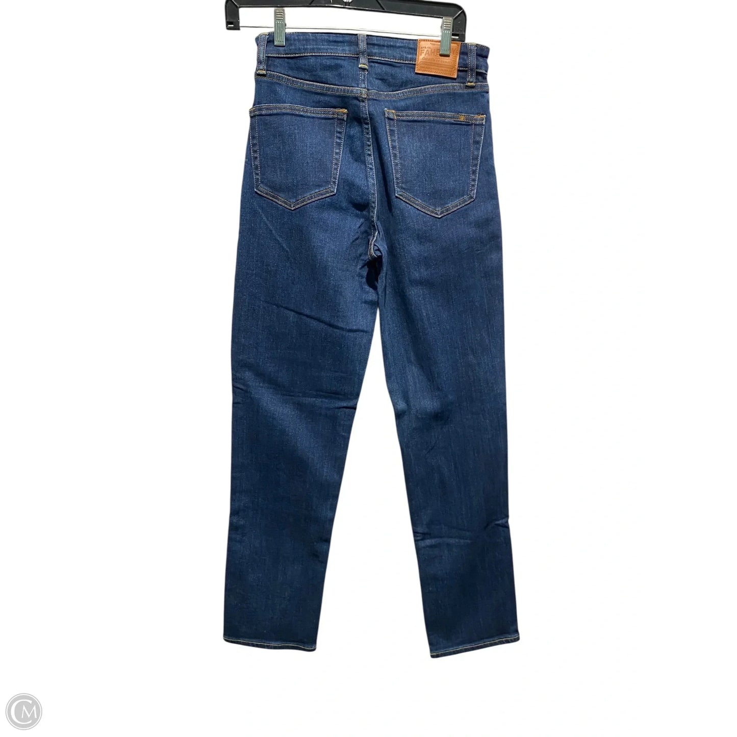 Jeans Straight By Faherty In Blue Denim, Size: 28