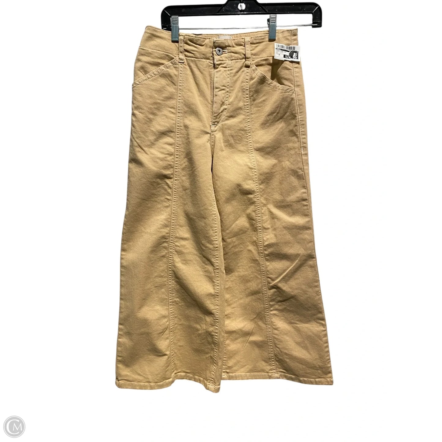 Jeans Wide Leg By Maeve In Brown Denim, Size: 26