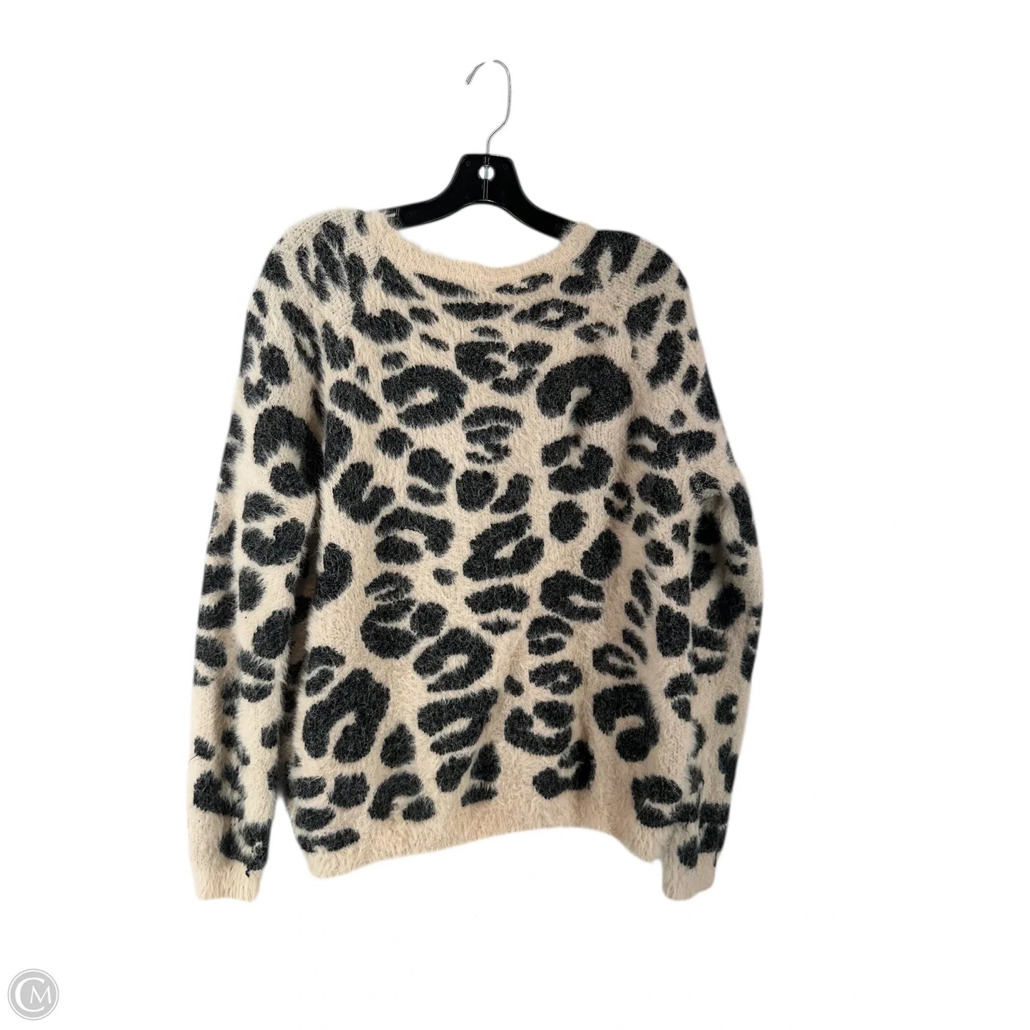 Sweater By Andree By Unit In Animal Print, Size: M