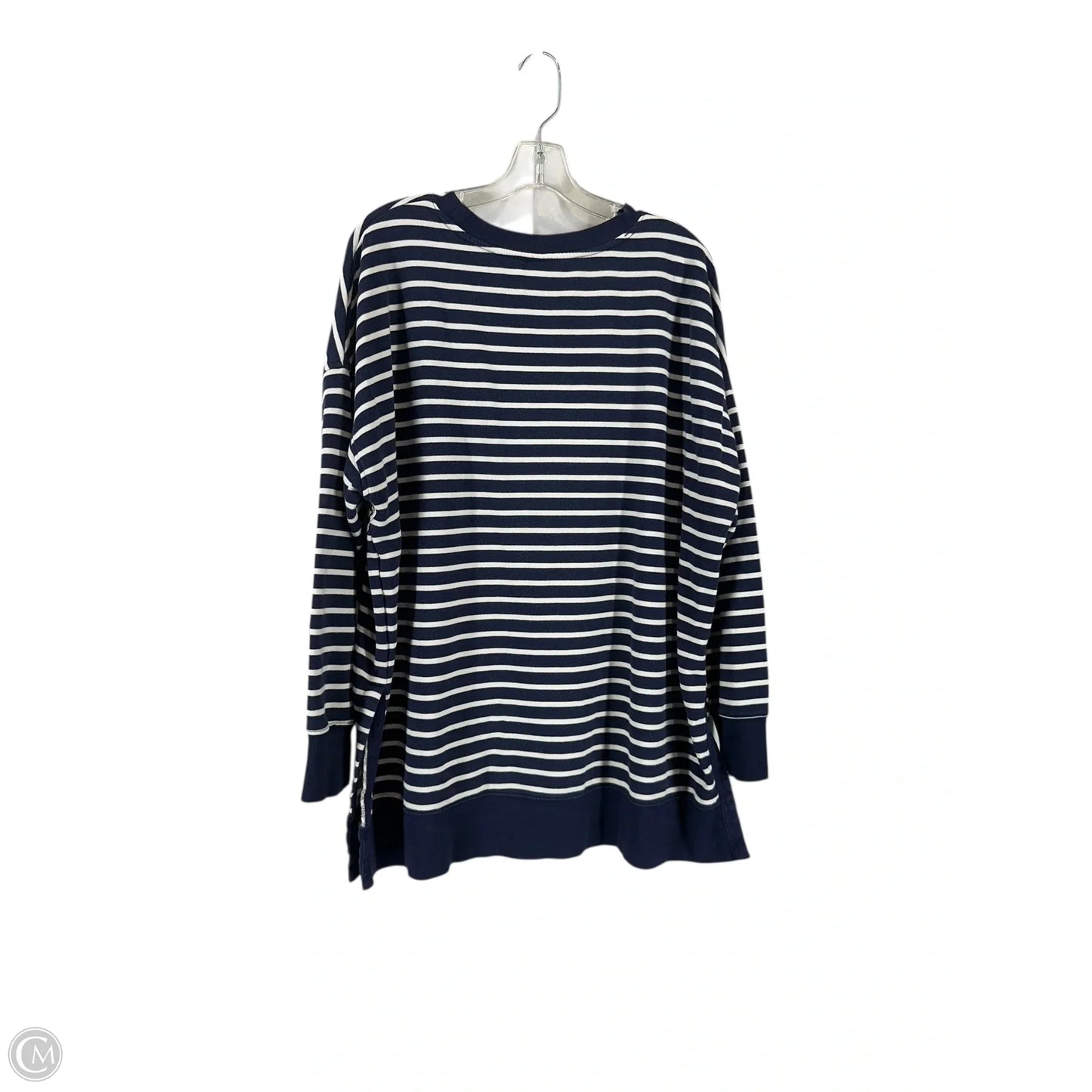 Top Long Sleeve By Old Navy In Striped Pattern, Size: Xl