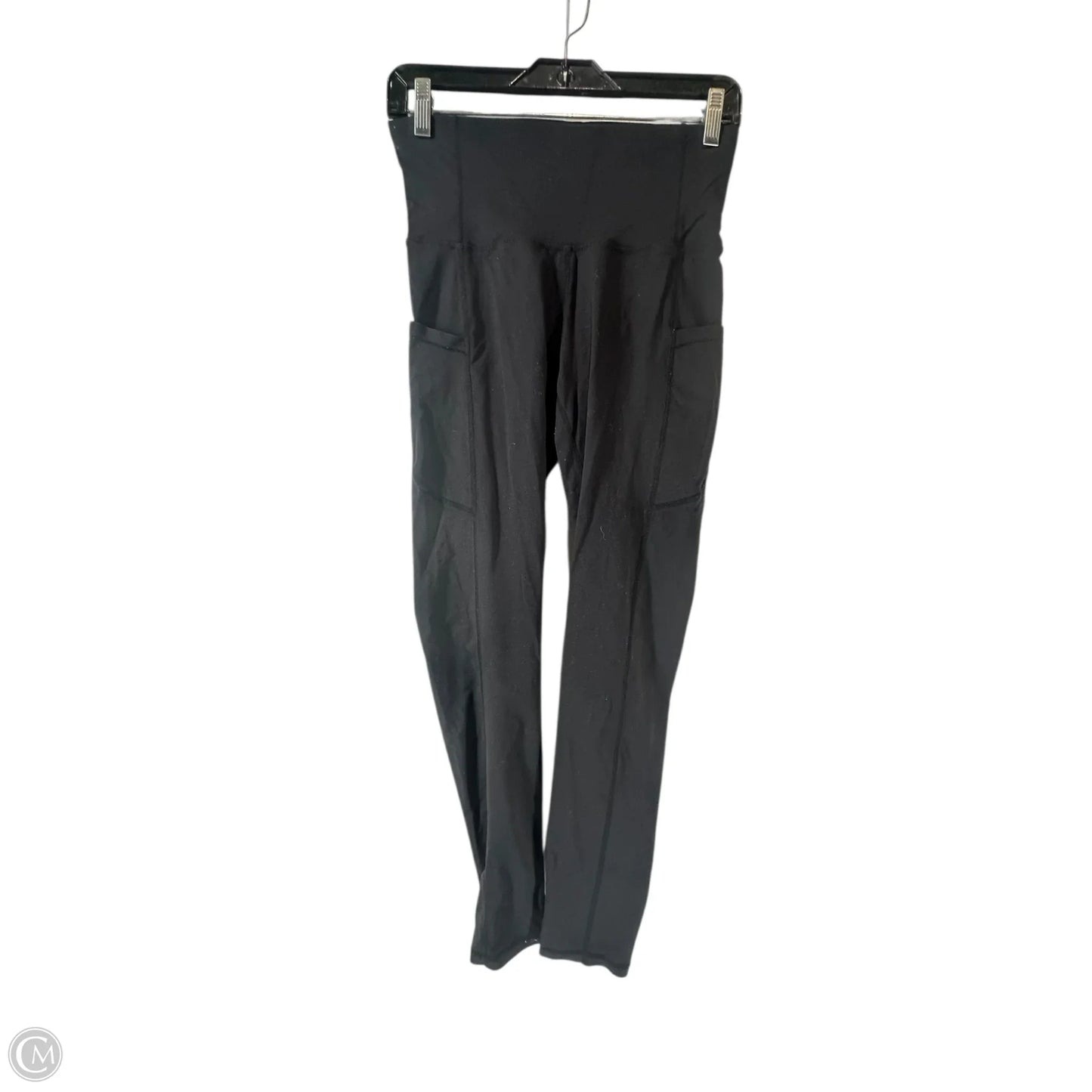 Athletic Leggings By Clothes Mentor In Black, Size: S