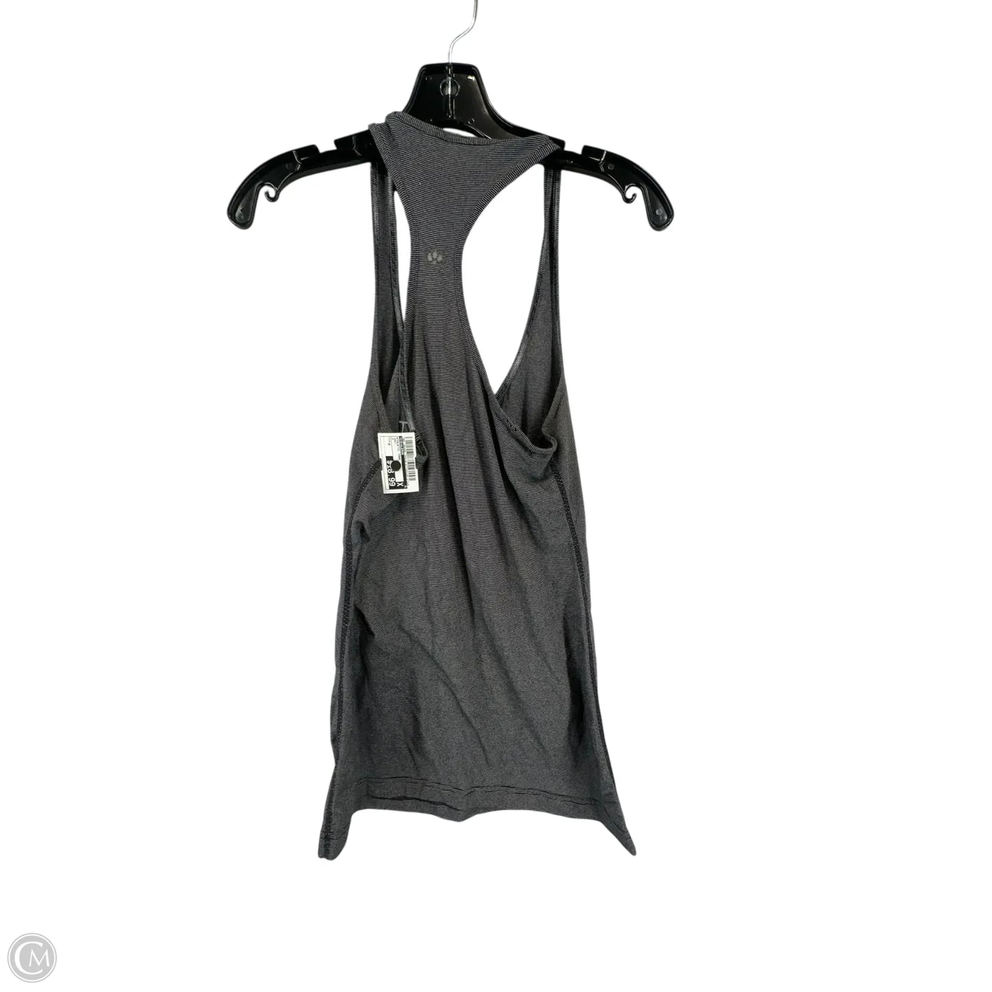 Athletic Tank Top By Lululemon In Grey, Size: M