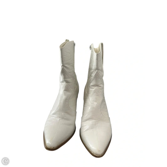 Boots Western By Coconuts In White, Size: 8