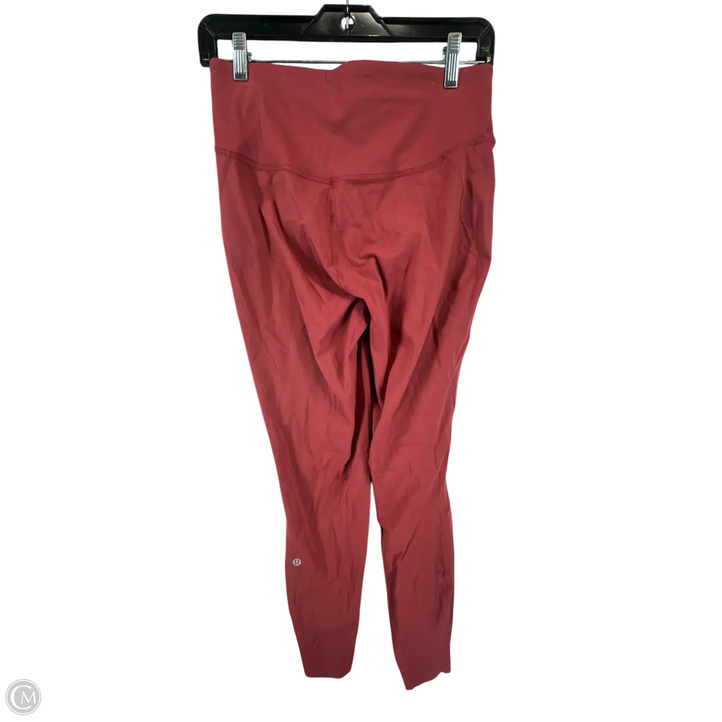 Athletic Leggings By Lululemon In Red, Size: 8