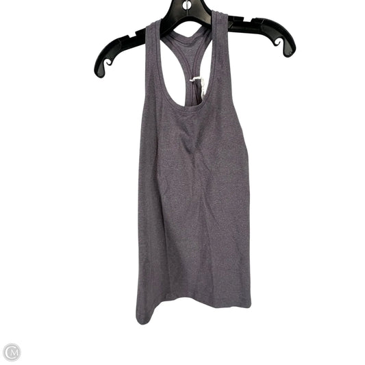 Athletic Tank Top By Lululemon In Purple, Size: 6