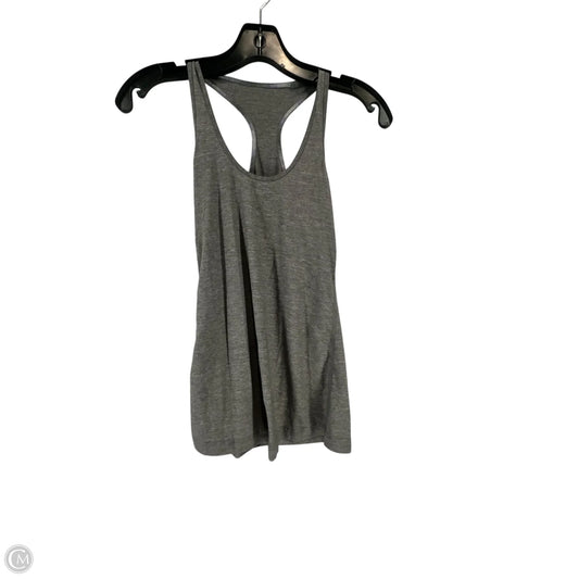 Athletic Tank Top By Lululemon In Grey, Size: S
