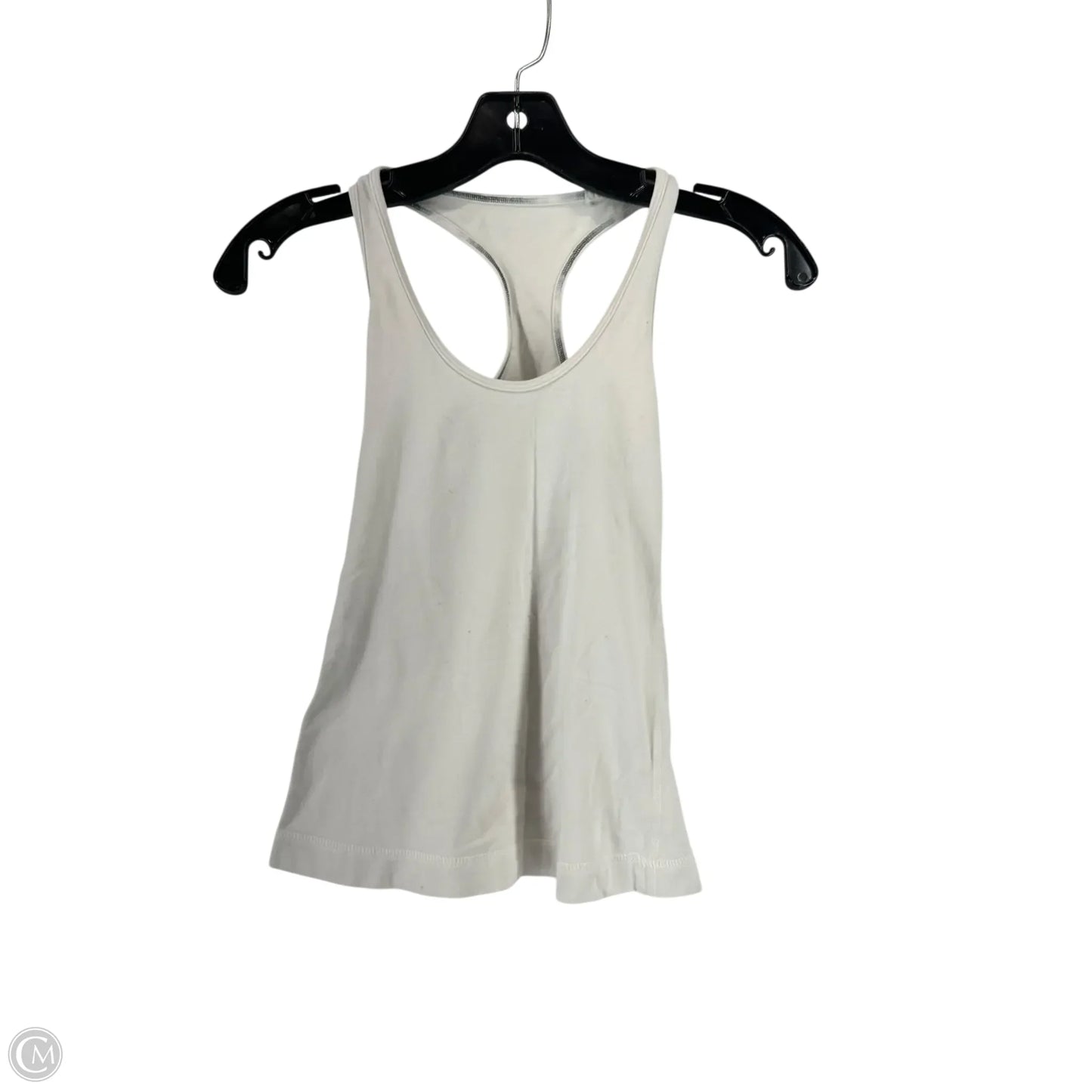 Athletic Tank Top By Lululemon In White, Size: Xs