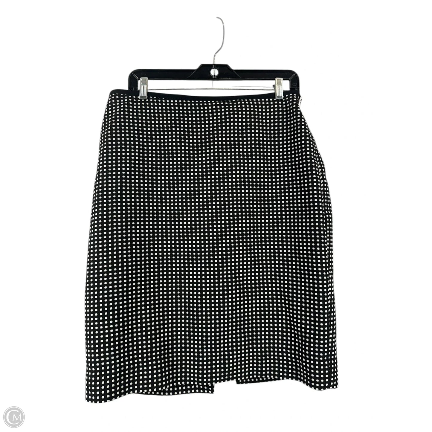 Skirt Midi By White House Black Market In Polkadot Pattern, Size: 10