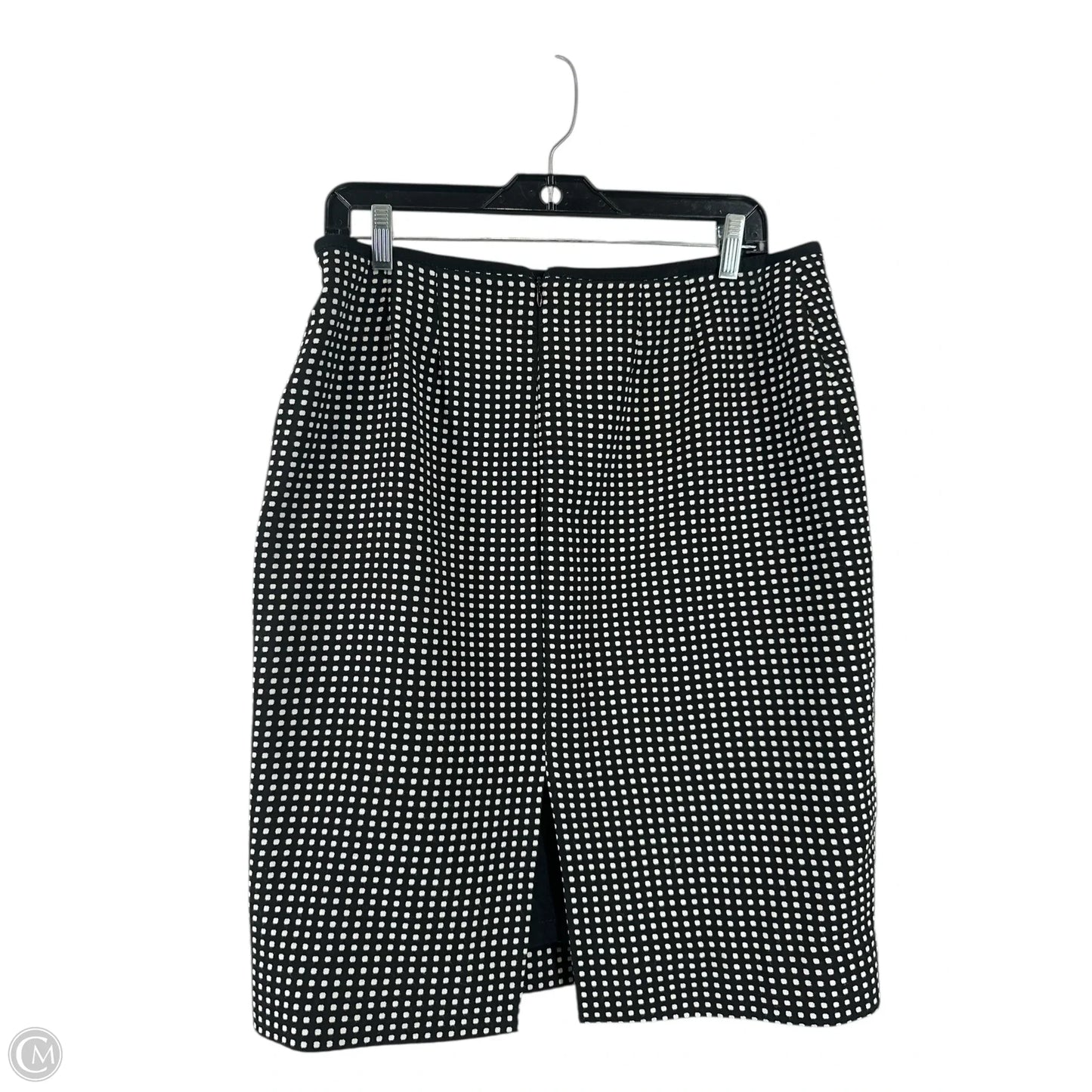 Skirt Midi By White House Black Market In Polkadot Pattern, Size: 10