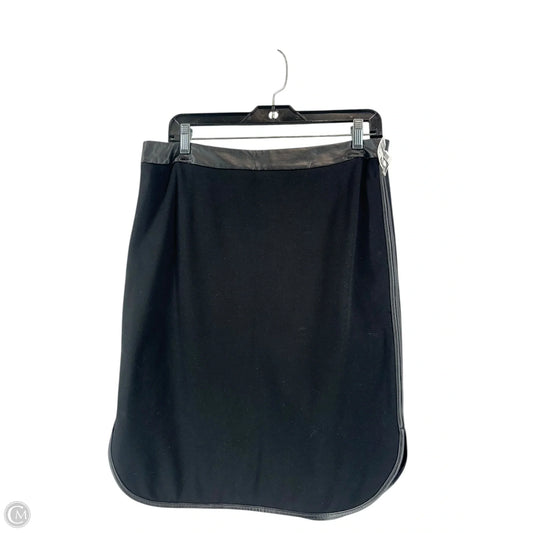 Skirt Midi By Loft In Black, Size: 10