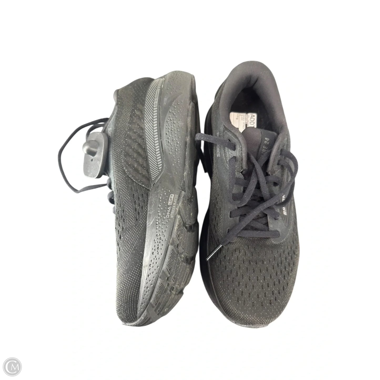 Shoes Athletic By Brooks In Black, Size: 8