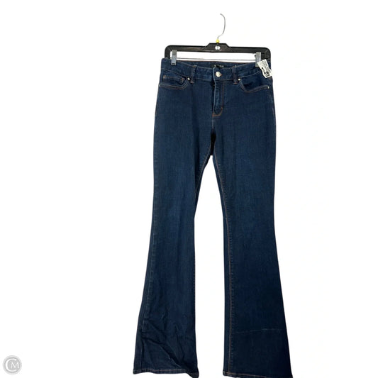 Jeans Straight By White House Black Market In Blue Denim, Size: 6