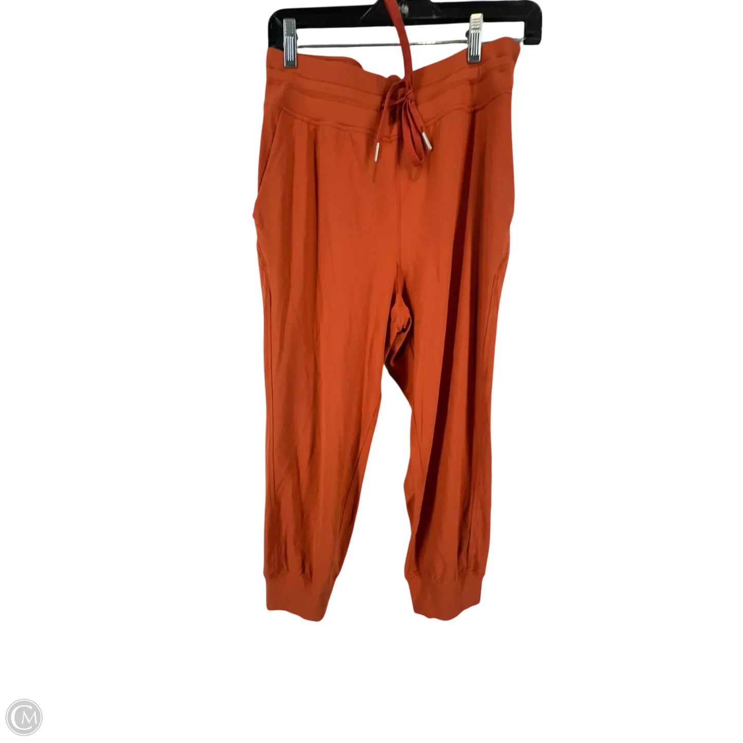 Athletic Pants By Lululemon In Orange, Size: 8