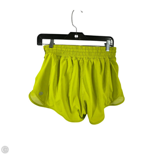 Athletic Shorts By Lululemon In Green, Size: 6