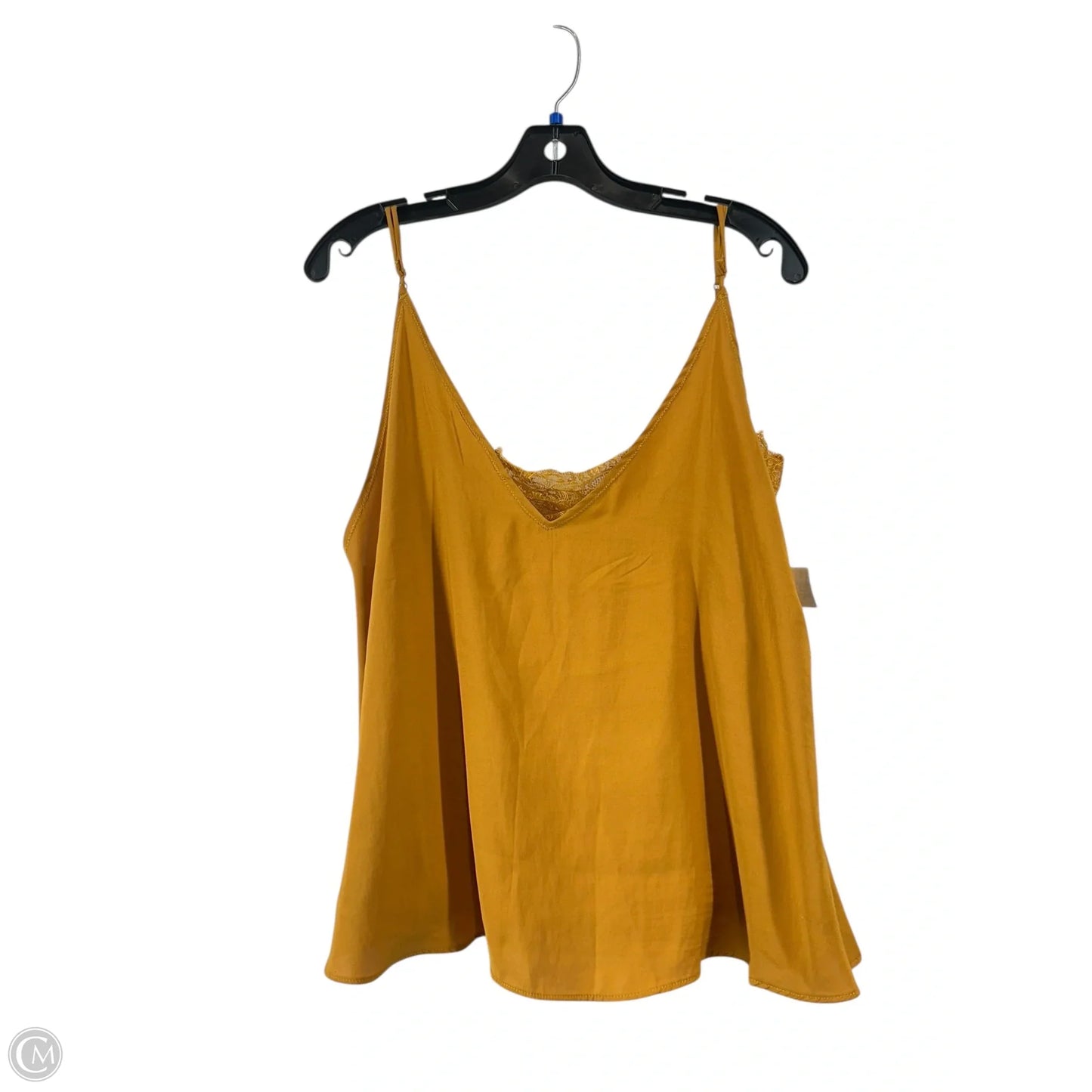Top Sleeveless By Free People In Yellow, Size: S