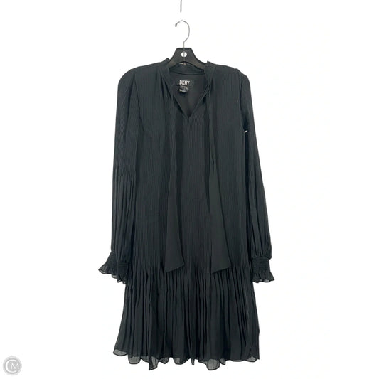 Dress Casual Midi By Dkny In Black, Size: 4